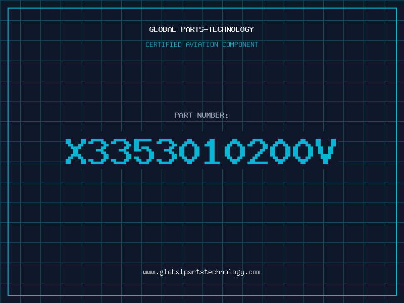 Aviation Part X3353010200V