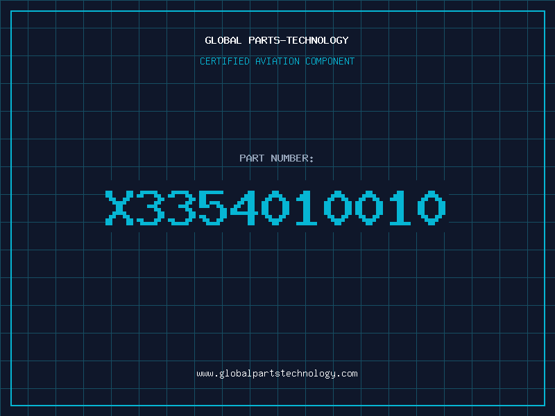 Aviation Part X3354010010