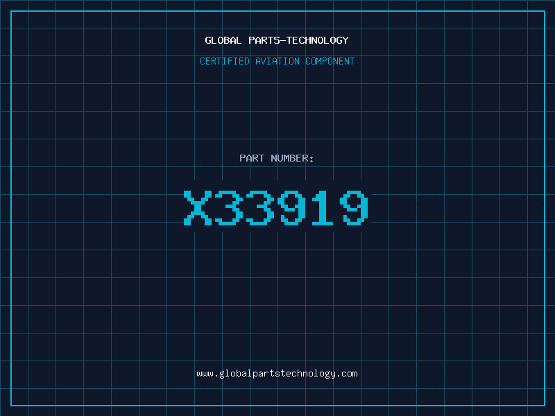 Aviation Part X33919