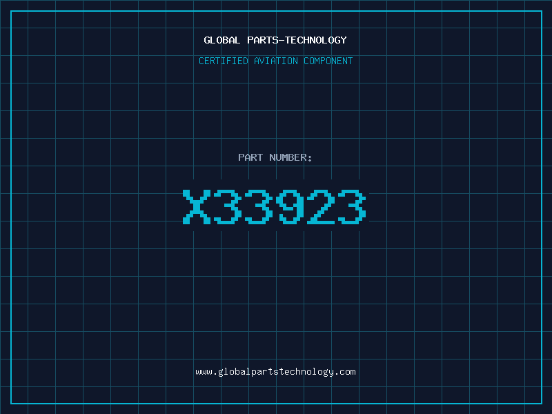 Aviation Part X33923