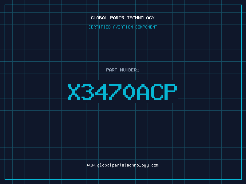 Aviation Part X3470ACP