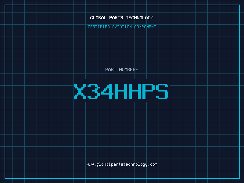 Aviation Part X34HHPS