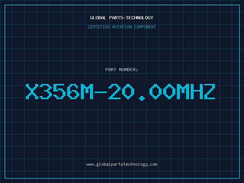 Aviation Part X356M-20.00MHZ