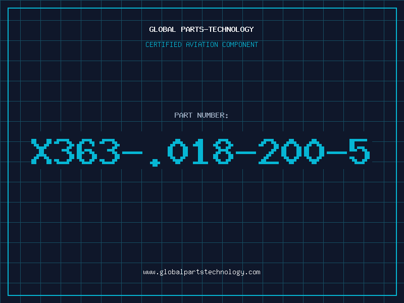 Aviation Part X363-.018-200-5