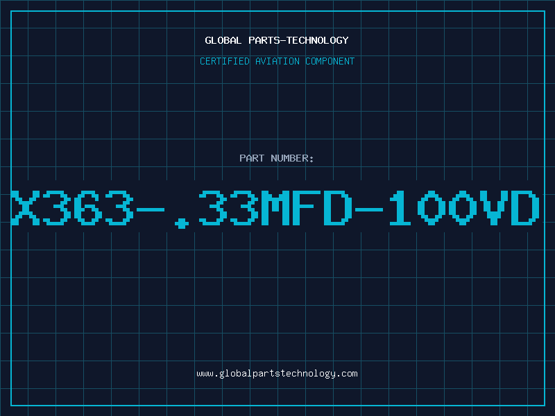 Aviation Part X363-.33MFD-100VD