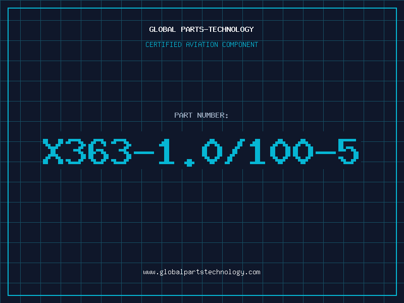 Aviation Part X363-1.0/100/5