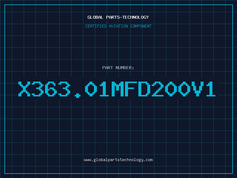Aviation Part X363.01MFD200V1
