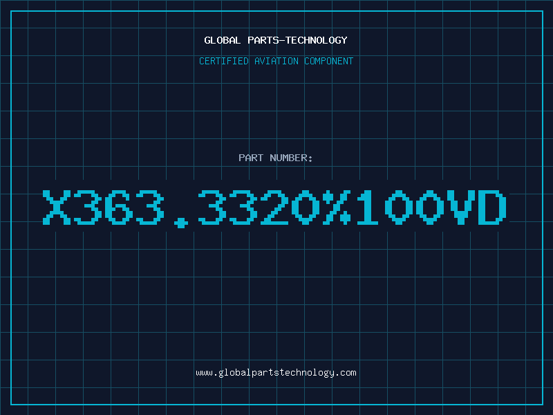 Aviation Part X363.3320%100Vd