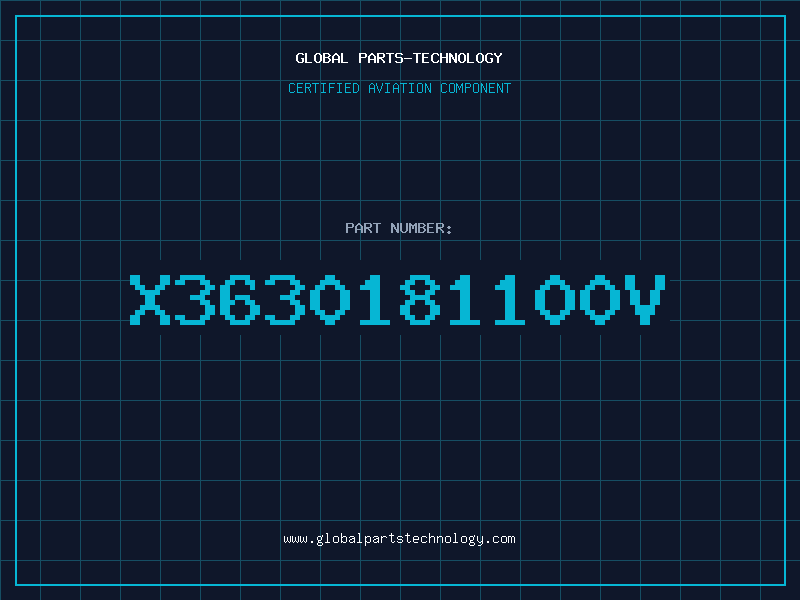 Aviation Part X3630181100V