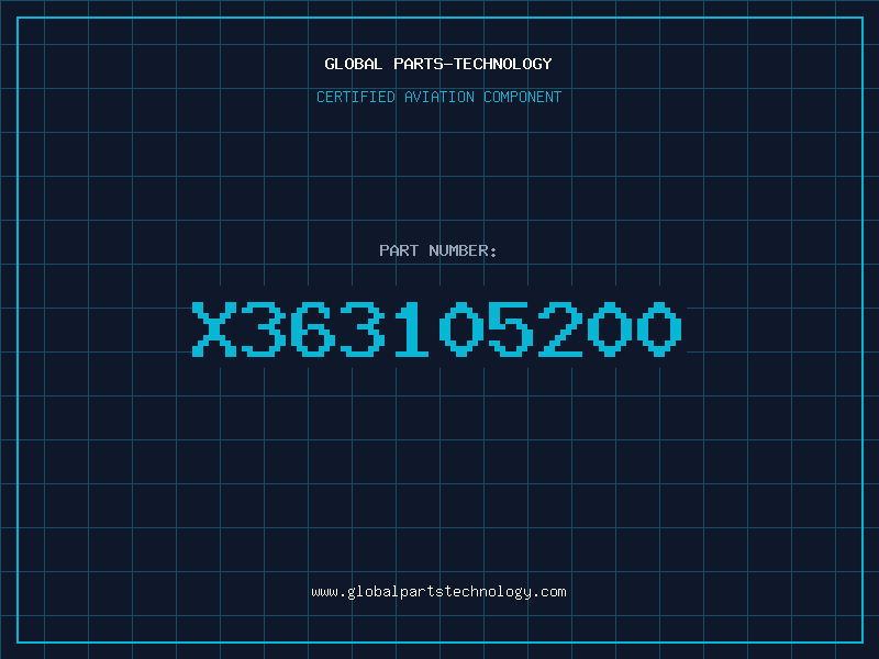 Aviation Part X363105200