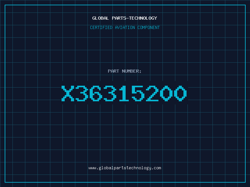 Aviation Part X36315200