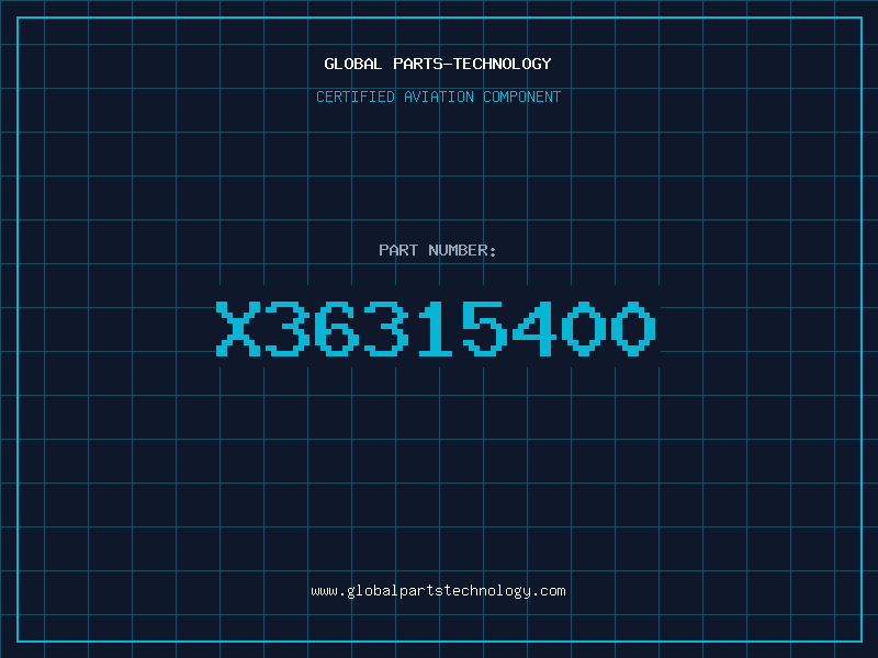 Aviation Part X36315400