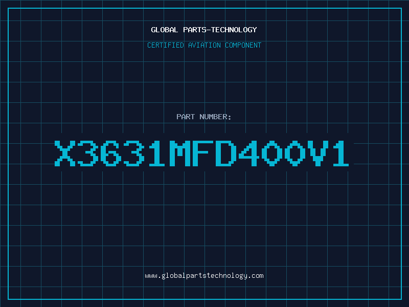 Aviation Part X3631MFD400V1