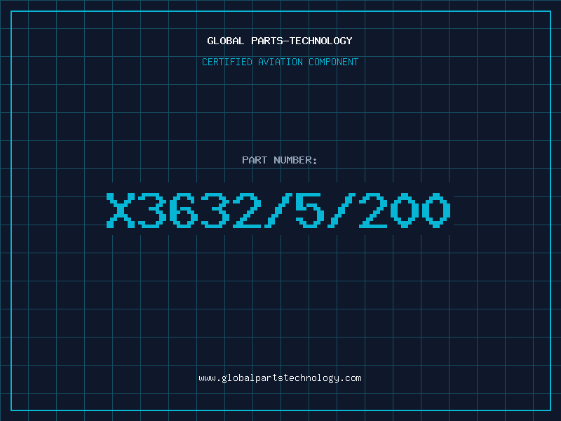 Aviation Part X3632/5/200