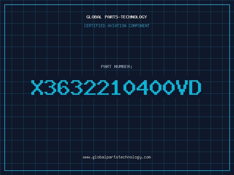 Aviation Part X3632210400Vd