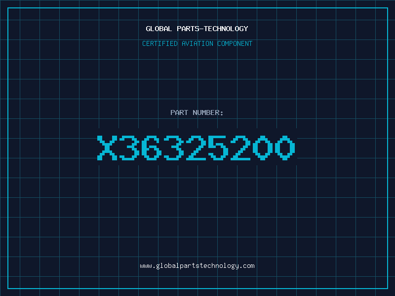 Aviation Part X36325200