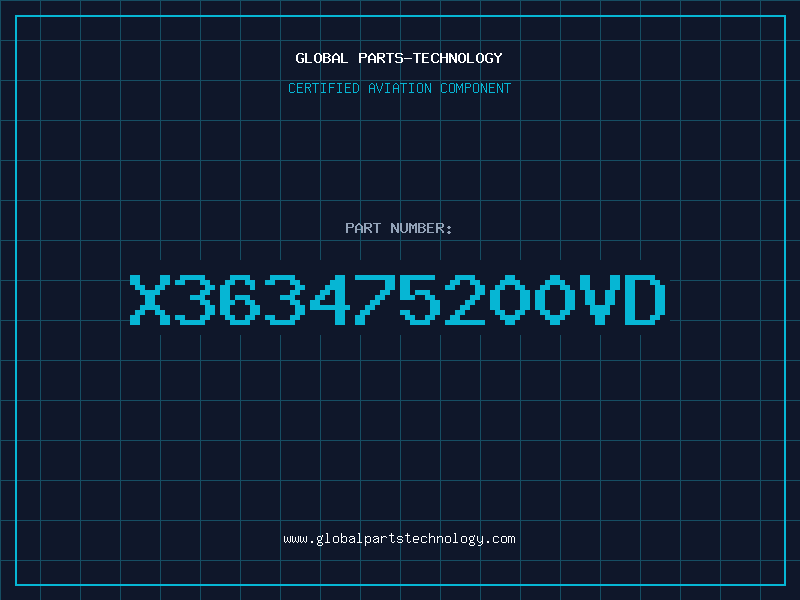 Aviation Part X363475200Vd