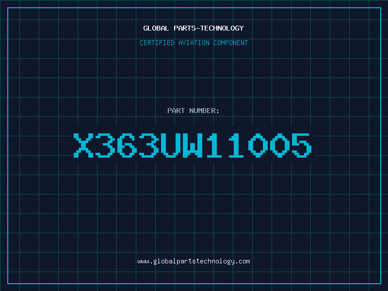 Aviation Part X363UW11005