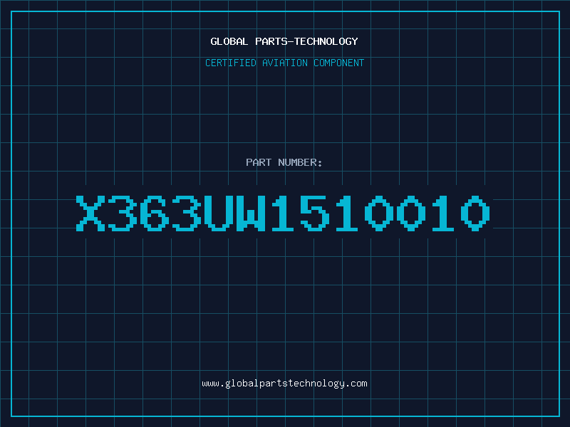 Aviation Part X363UW1510010