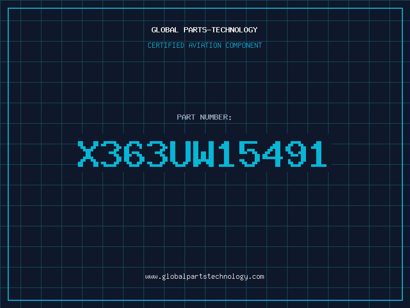 Aviation Part X363UW15491