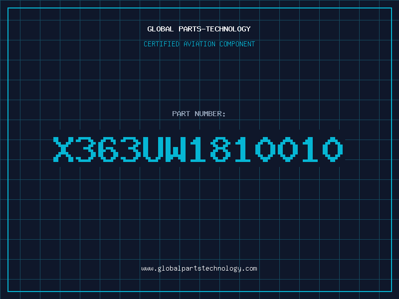Aviation Part X363UW1810010