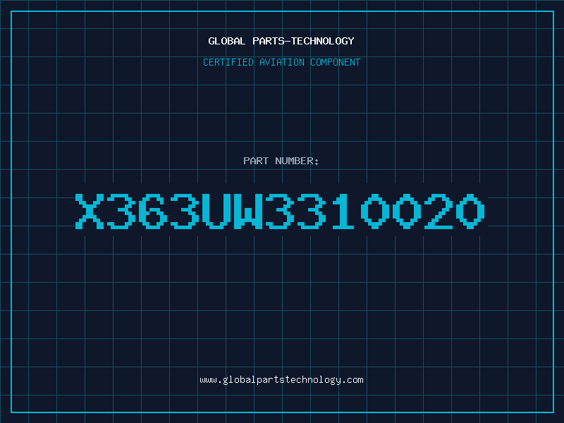 Aviation Part X363UW3310020