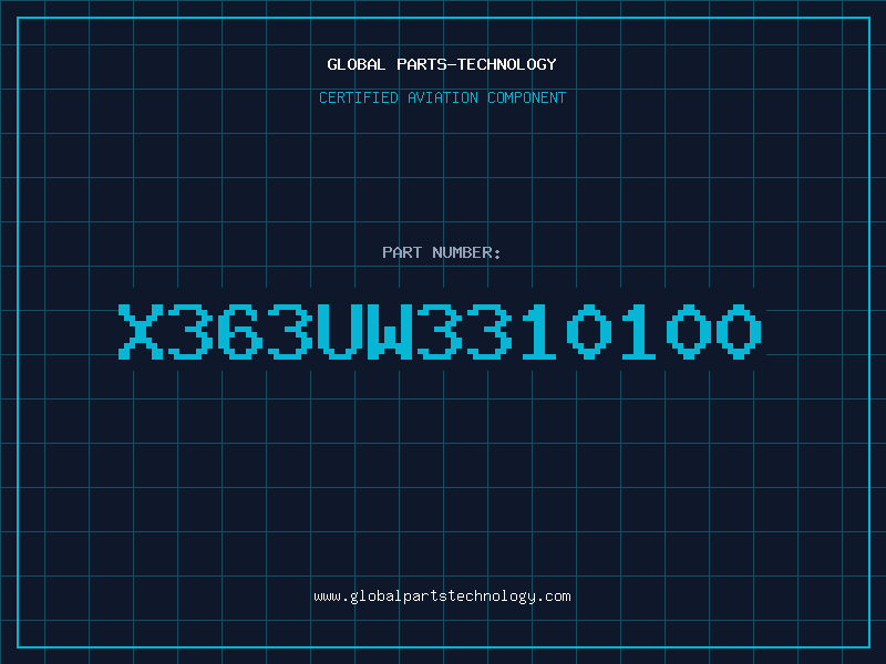 Aviation Part X363UW3310100