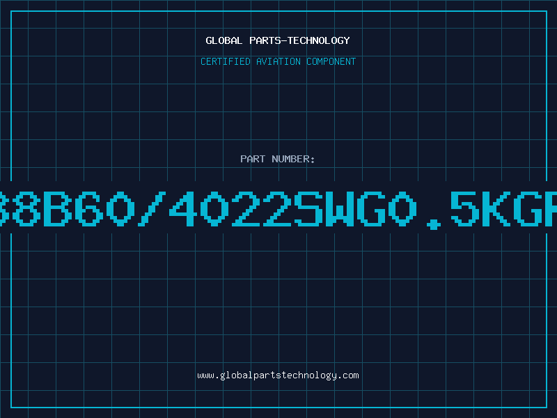 Aviation Part X38B60/4022SWG0.5KGRE