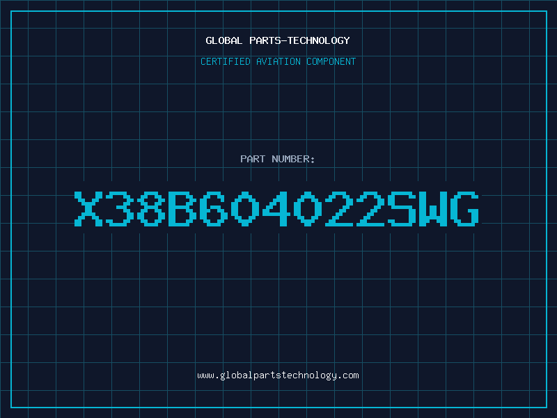 Aviation Part X38B604022SWG