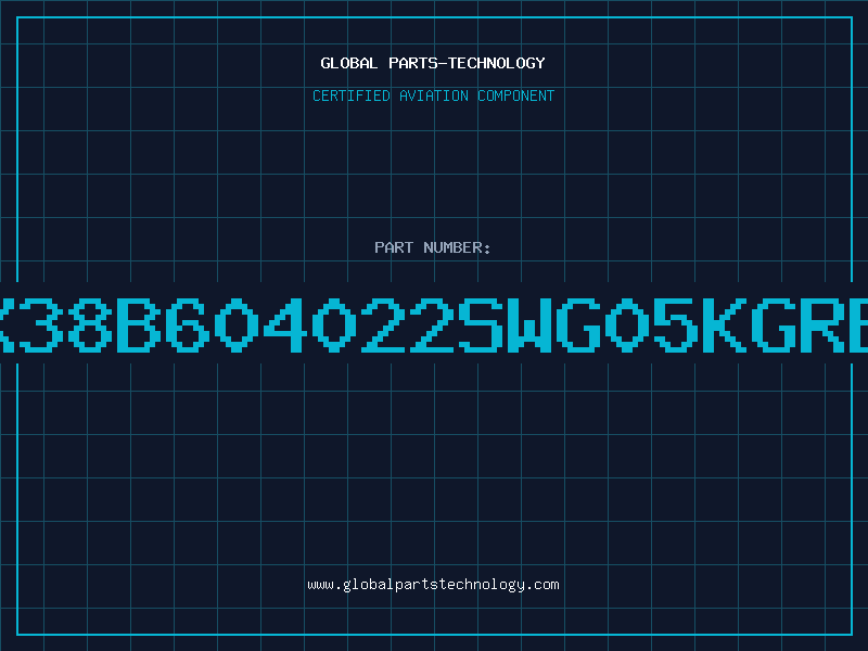 Aviation Part X38B604022SWG05KGRE