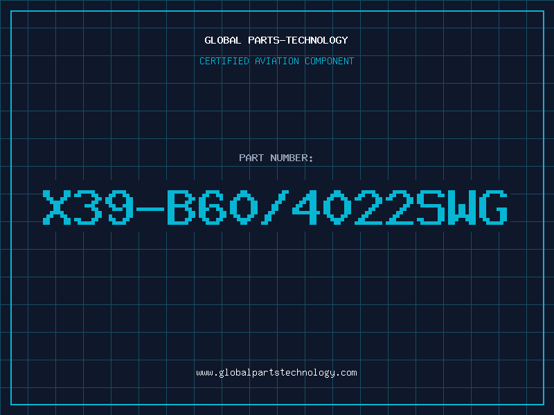 Aviation Part X39-B60/4022SWG
