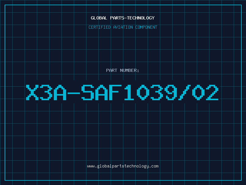 Aviation Part X3A-SAF1039/02