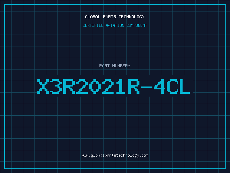 Aviation Part X3R2021R-4CL