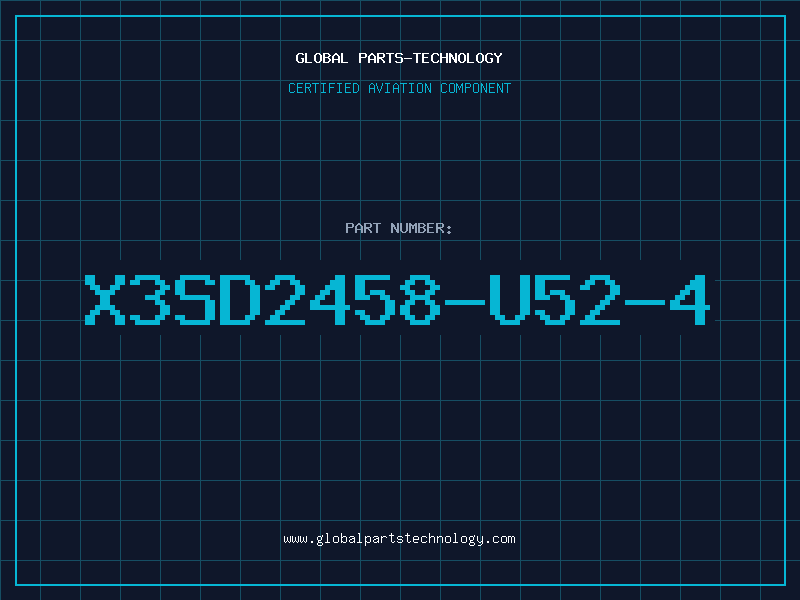 Aviation Part X3SD2458-U52-4
