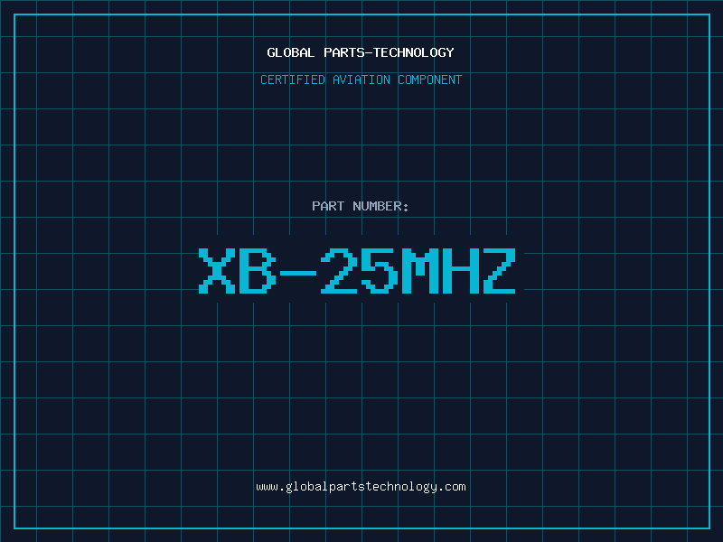 Aviation Part XB-25MHZ