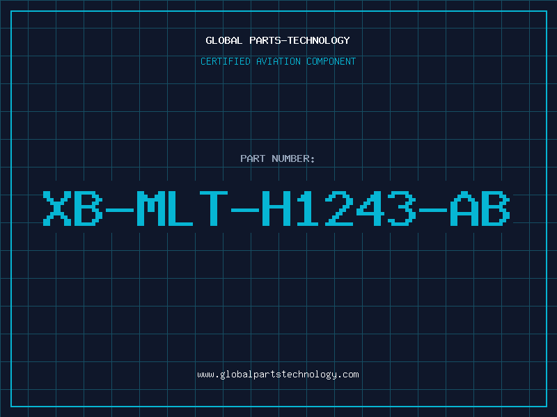 Aviation Part XB-MLT-H1243-AB