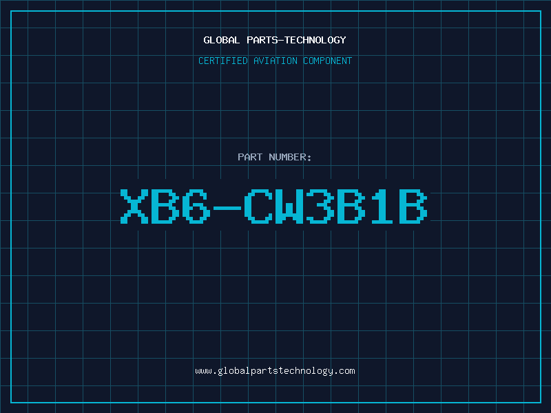 Aviation Part XB6-CW3B1B