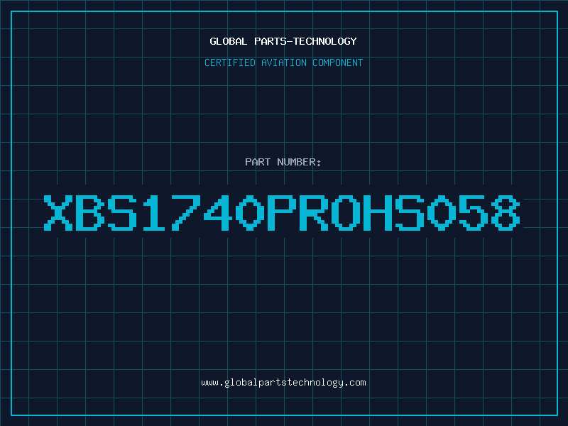 Aviation Part XBS1740PRoHS058