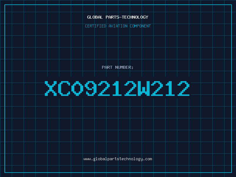 Aviation Part XC09212W212