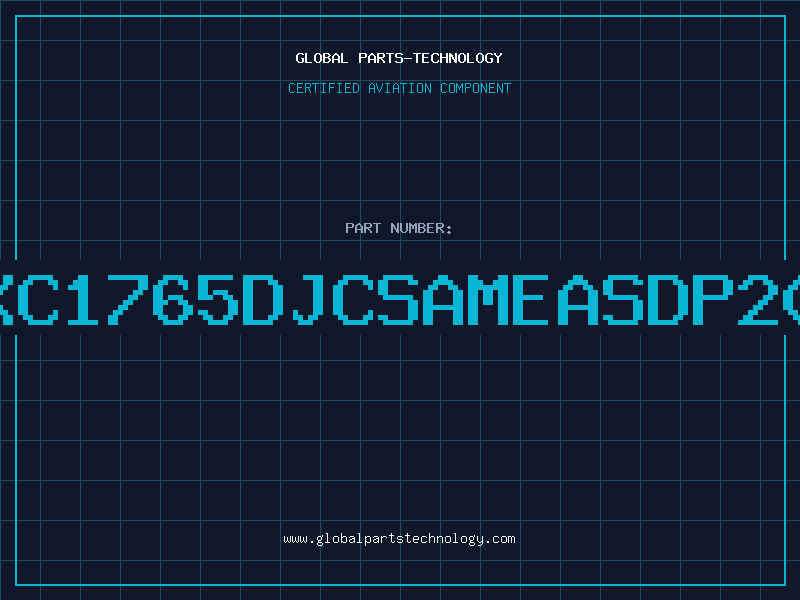 Aviation Part XC1765DJCSAMEASDP20
