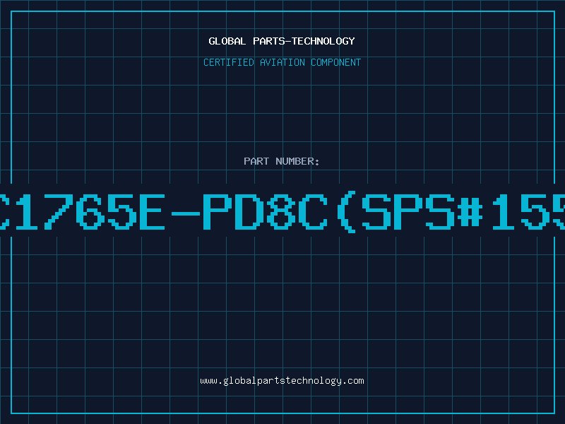 Aviation Part XC1765E-PD8C(SPS#1557