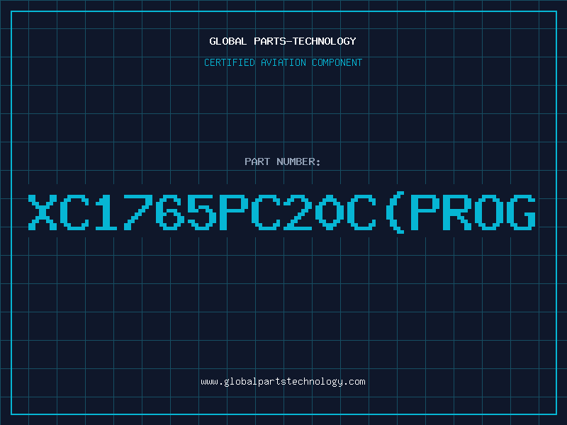 Aviation Part XC1765PC20C(PROG