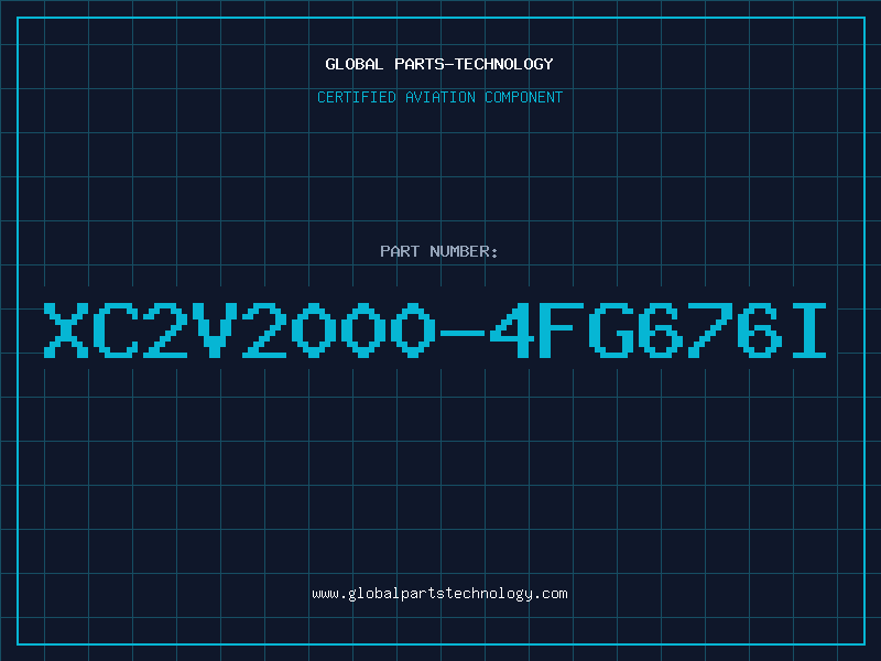 Aviation Part XC2V2000-4FG676I