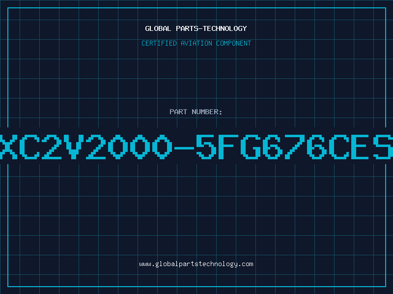 Aviation Part XC2V2000-5FG676CES