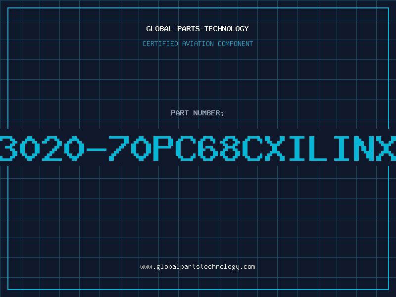 Aviation Part XC3020-70PC68CXILINXIN