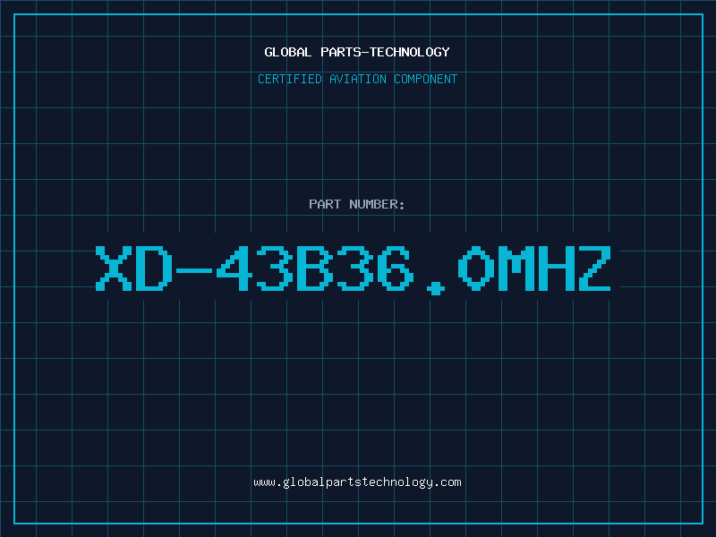 Aviation Part XD-43B36.0MHZ