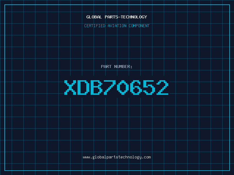 Aviation Part XDB70652