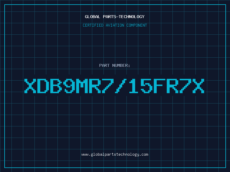 Aviation Part XDB9MR7/15FR7X