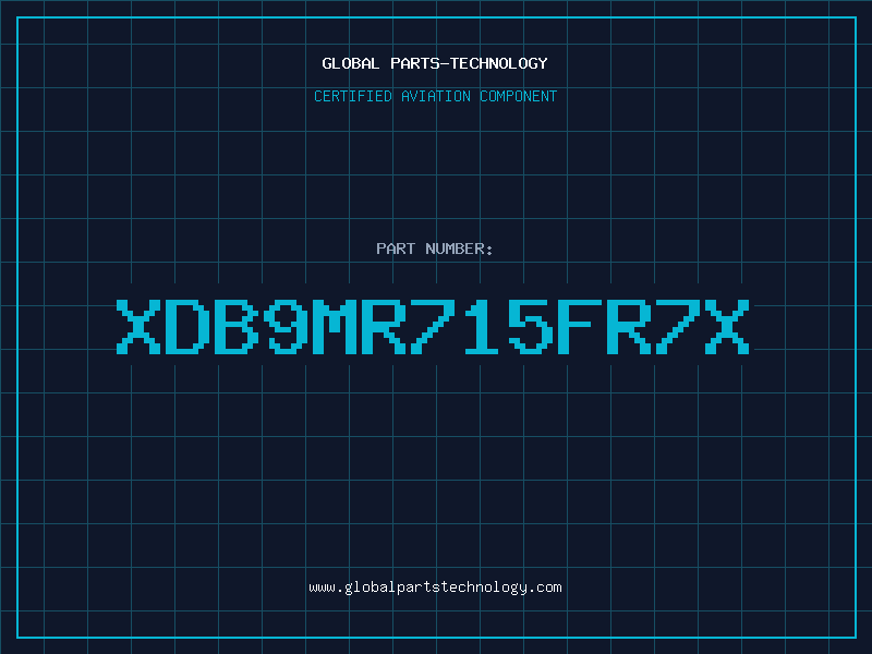 Aviation Part XDB9MR715FR7X