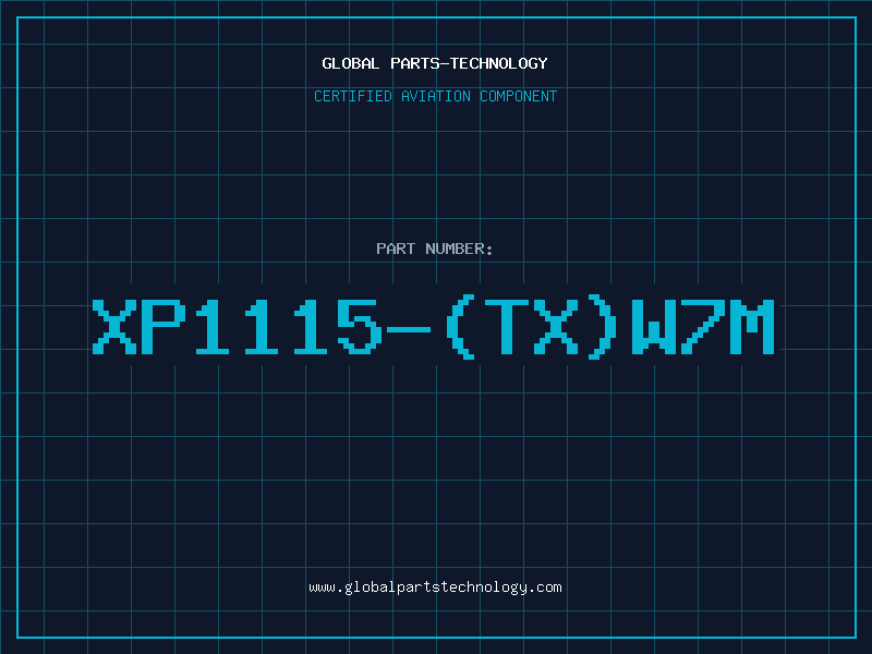 Aviation Part XP1115-(TX)W7M